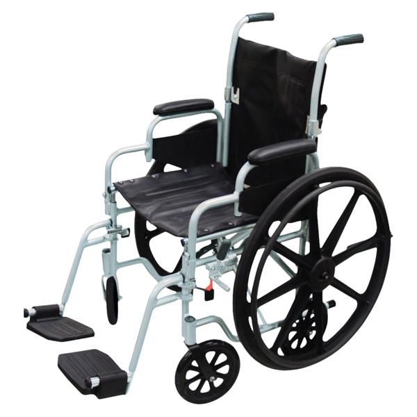 Poly-Fly Transport Wheelchair 250lb Capacity