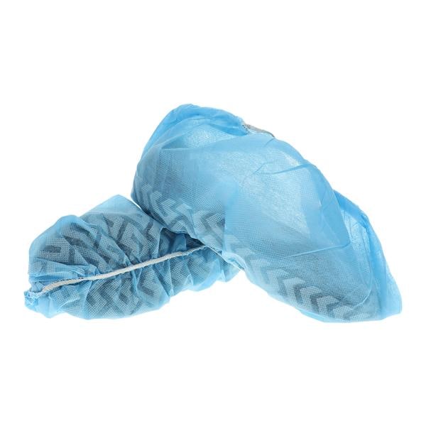 Shoe Cover Polypropylene One Size Fits Most Blue 50Pr/Bx