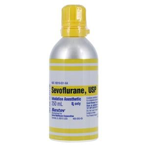 Sevoflurane Inhalation Solution 100% Bottle 250mL 6/Package