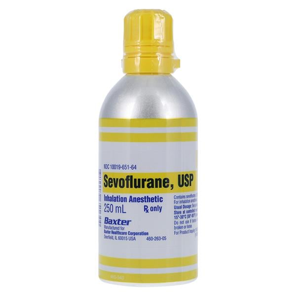 Sevoflurane Inhalation Solution 100% Bottle 250mL 6/Package