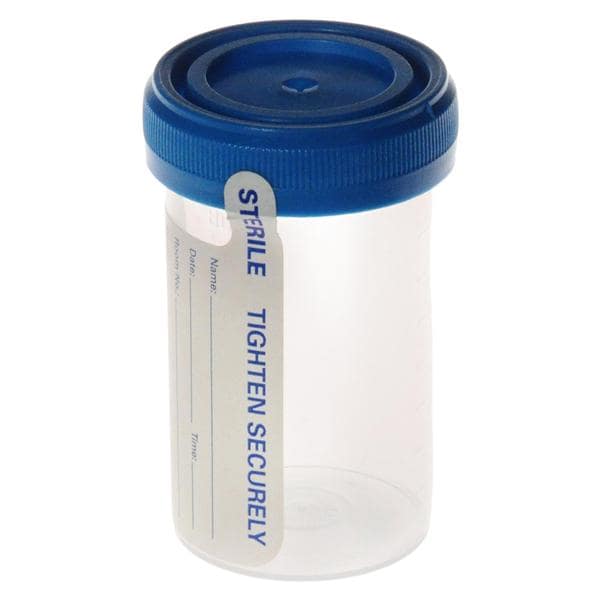 Specimen Container 3oz Silicone Sterile 400/Ca