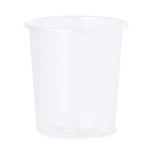 Medicine Graduated Cup Plastic Clear 2 oz Disposable 100/Ca