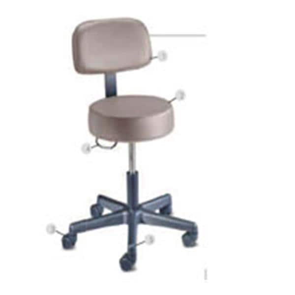 Century Series Exam Stool Specify Color 250lb Capacity