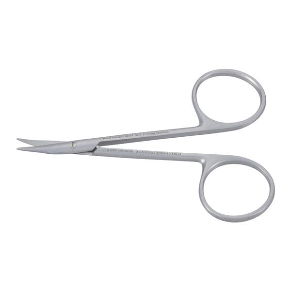 Meister-Hand Gradle Suture Scissors Slight Curve 3-3/4" Stainless Steel Ea