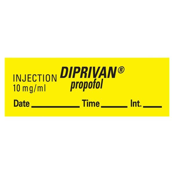 Diprivan Labels On Roll 333/Rl 1/Rl 1/Rl