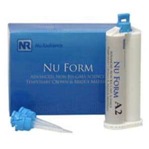NU Form Temporary Material 50 mL Shade A2 Complete Kit