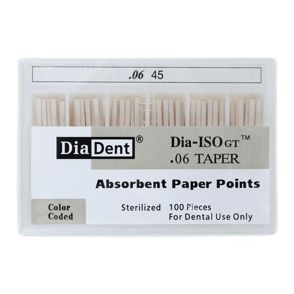 Dia-ISOGT Paper Points Size 45 0.06 100/Bx