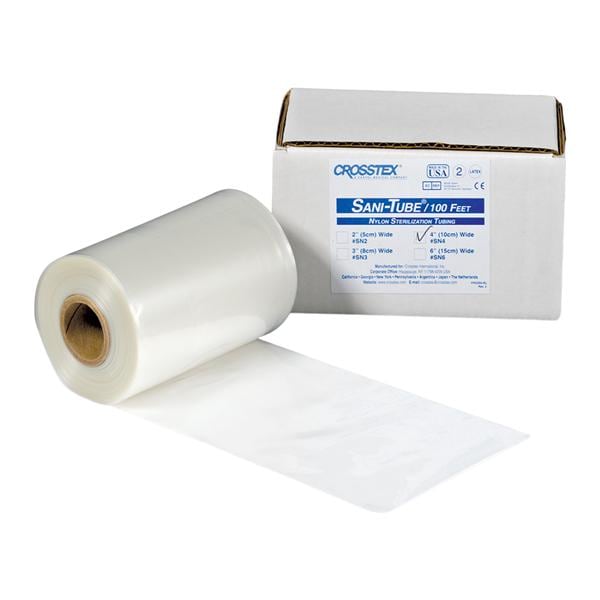 Sani Rolls Sterilization Tubing 100 Feet x 3 in Puncture Resistant Nylon 12rl/Ca