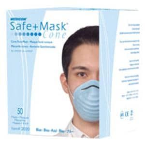 Safe+Mask Surgical Mask Blue 12Bx/Ca