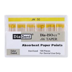 Dia-ISOGT Paper Points Size 50 0.06 100/Bx