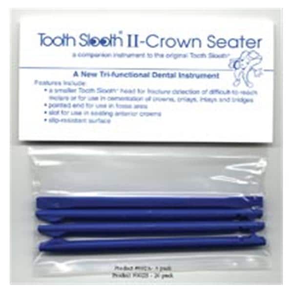 Tooth Slooth II Crown Seater Blue 4/Bx
