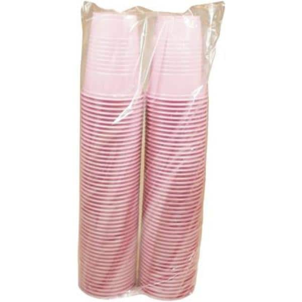 Drinking Cup Plastic Dusty Rose 5 oz Disposable 1000/Ca