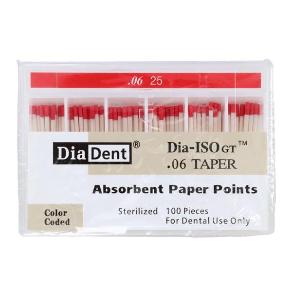 Dia-ISOGT Paper Points Size 25 0.06 100/Bx