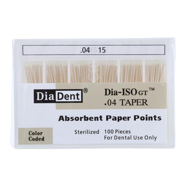 Dia-ISOGT Paper Points Size #15 0.04 100/Bx