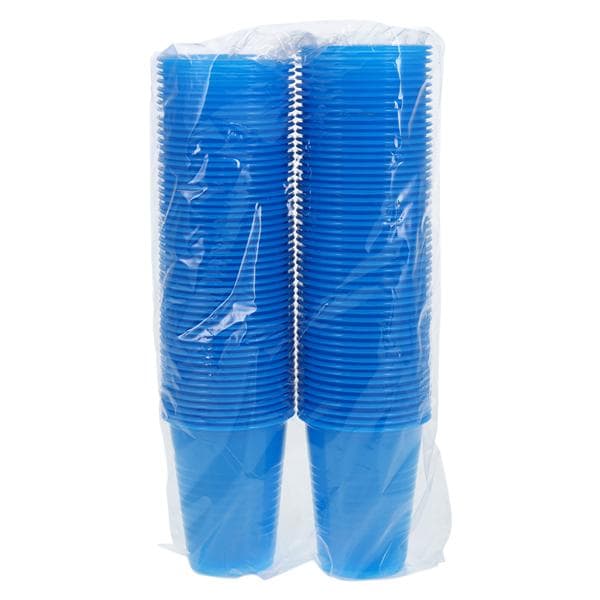 SafeBasics Drinking Cup Plastic Blue 5 oz Disposable 1000/Ca