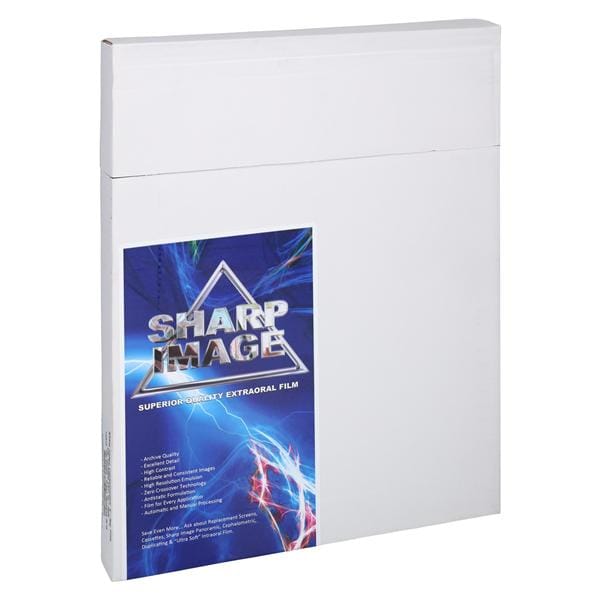 Sharp Image Cephalometric Film TG810 8 in x 10 in 100/Bx