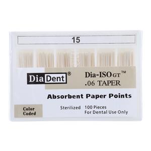 Dia-ISOGT Paper Points Size 15 0.06 100/Bx