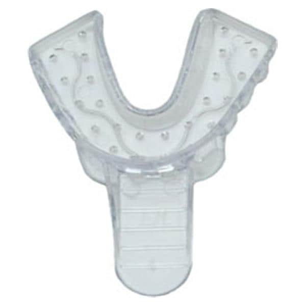 Double Arch Impression Tray Perforated 4 Medium Lower 12/Bg