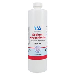 6% Sodium Hypochlorite Root Canal Prep Solution 16 oz Ea
