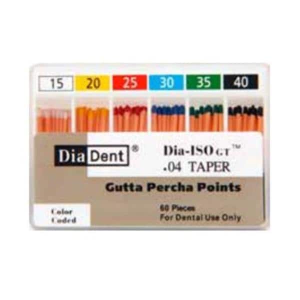 Dia-ISOGT Gutta Percha Points Size 35 Millimeter Markings 60/Bx