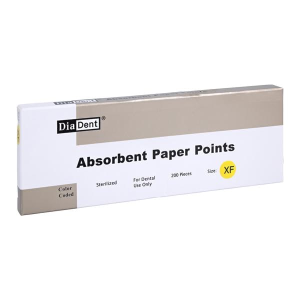 Absorbent Points X-Fine Yellow 200/Pk