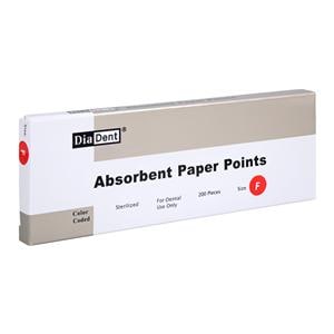 Absorbent Points Fine Red 200/Pk