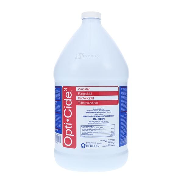 Disinfectant Solution Opti-Cide 3 1 Gallon 1Gal/Bt