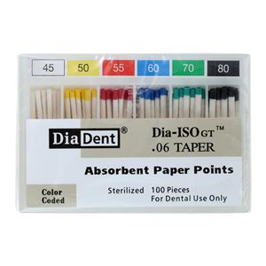 Dia-ISOGT Paper Points Size 45-80 0.06 100/Bx