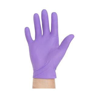 KC5 Purple Nitrile Nitrile Exam Gloves Medium Purple Sterile, 4 BX/CA