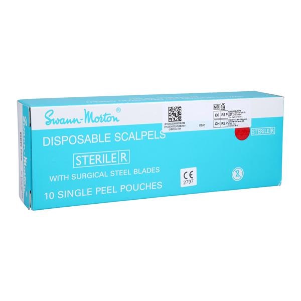 Scalpel Stitch Cutter _ Sterile Disposable 10/Bx