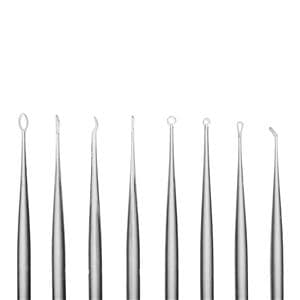 Ear Curette 4-1/2" Polypropylene Non-Sterile Disposable 200/Pk