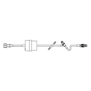 Continu-Flo IV Extension Set 19" M LL Adptr/Clr Spk/Grav 48/Ca