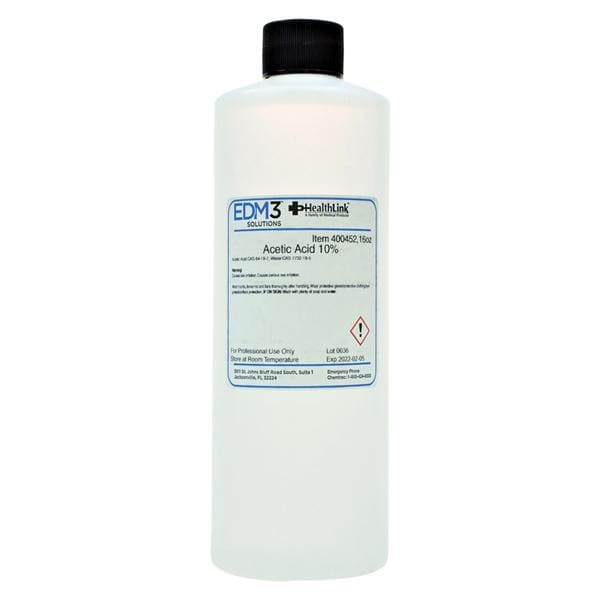 Acetic Acid Reagent 10% 16oz Ea