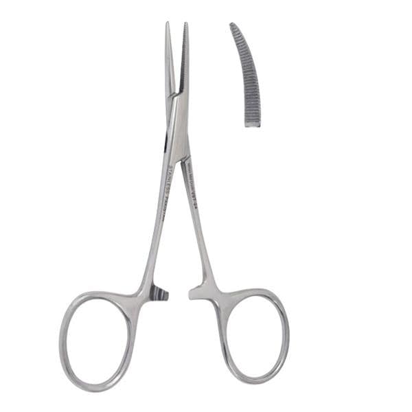 Vantage Hartman-Mosquito Forcep Curved 3-1/2" Stainless Steel Autoclavable Ea