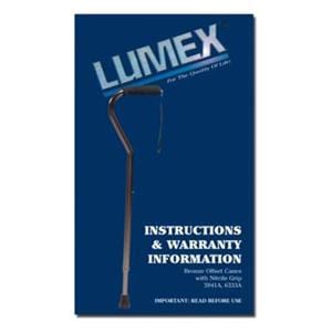 Lumex Single Cane Adult 250lb Capacity 31-39