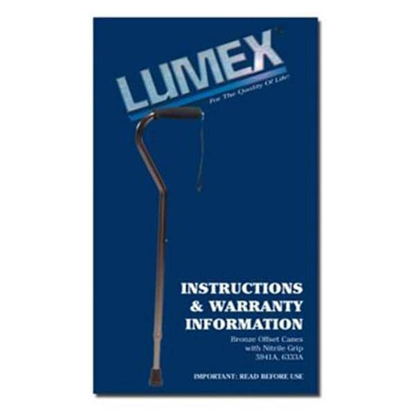 Lumex Single Cane Adult 250lb Capacity 31-39