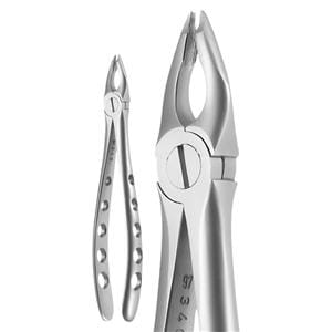 X-TRAC Extracting Forceps Size 3400N Notched Upper Anterior Ea