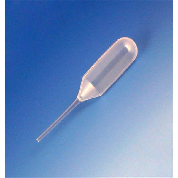 Transfer Pipet 1.3mL Non-Sterile 4000/Ca