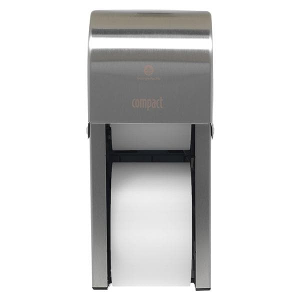 Compact Toilet Tissue Dispenser White Ea