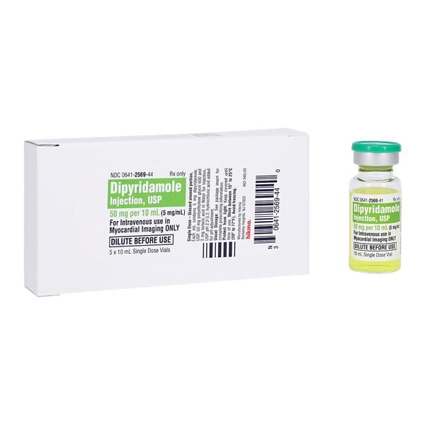 Dipyridamole Injection 5mg/mL SDV 10mL 5/Bx