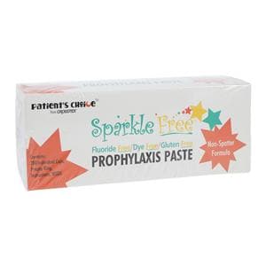 Sparkle Free Prophy Paste Coarse Fruity Without Fluoride 200/Pk, 12 PK/CA