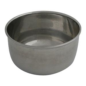 Iodine Cup Round Stainless Steel Silver 6oz