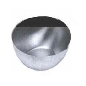 Wash Bowl Round Stainless Steel Silver 2-1/2oz