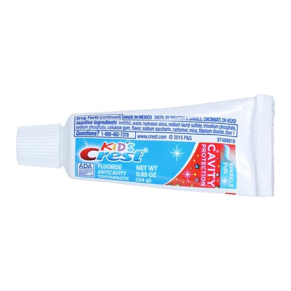 Crest Kids Toothpaste Kids 0.85 oz Sparkle Fun 72/Ca