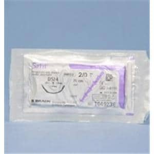 Safil Suture 2-0 27" Polyglycolic Acid Braid DS-24 Undyed 36/Bx