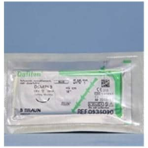 Dafilon Suture 5-0 18" Polyamide Monofilament DSMP13 Blue 12/Bx