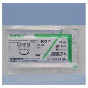 Dafilon Suture 5-0 18" Polyamide Monofilament DSMP16 Blue 12/Bx