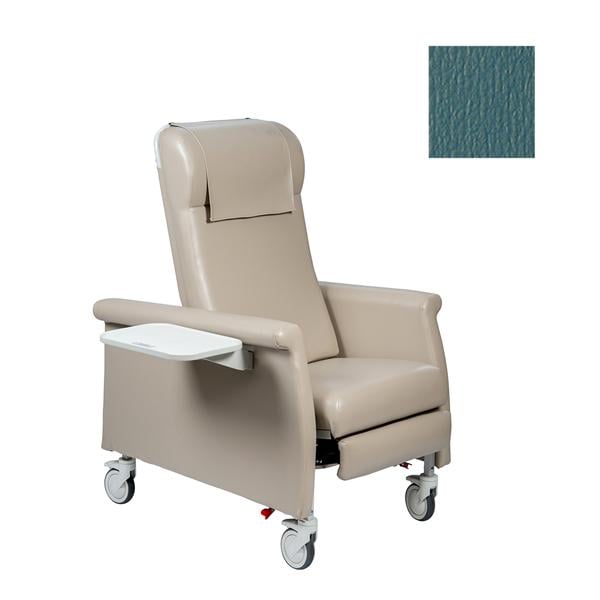 Elite CareCliner Transfer Recliner Vinyl 350lb Capacity Grotto Ea