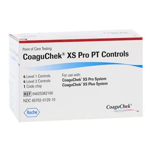 CoaguChek XS Plus PT/INR Hi/Lo Lvl Control Ea