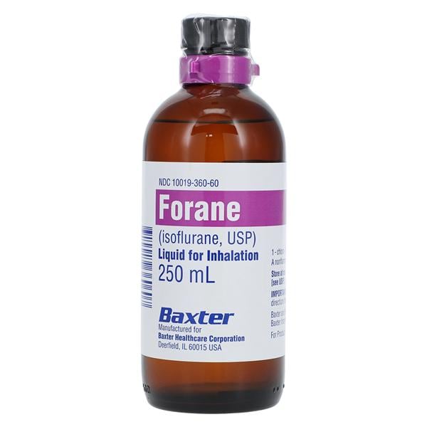 Forane Inhalation Solution 99.9% Bottle 250mL 6/Pk